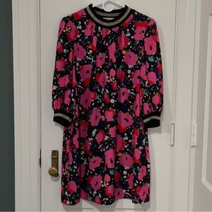 CROSBY by Mollie Burch Black and Gold Knit Top